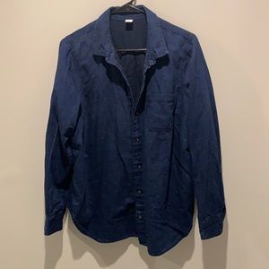 Old Navy denim button down